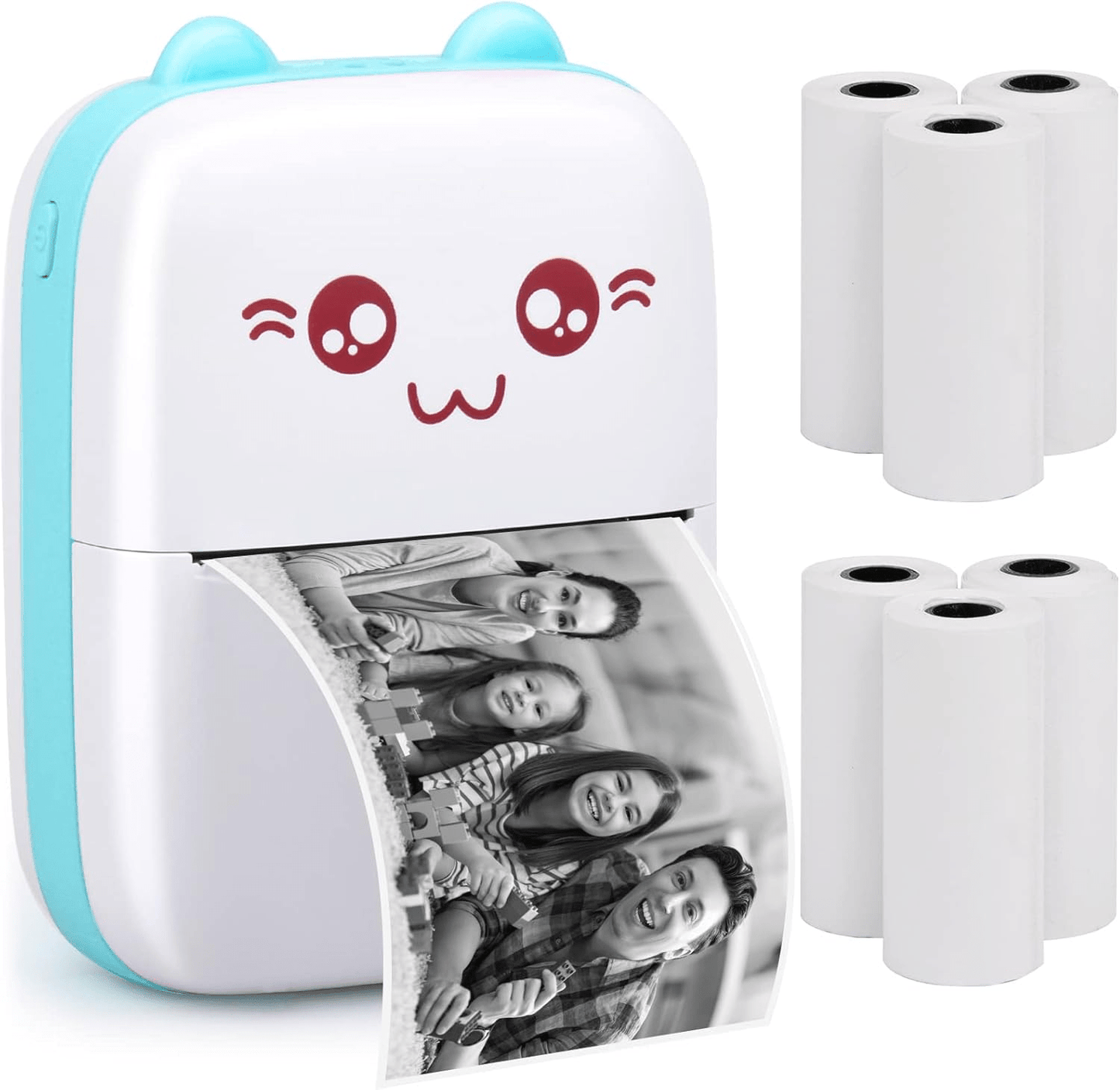 Pocket Inkless Mini Printer - Thermal Portable Bluetooth Wireless Mini Printer - Toynix