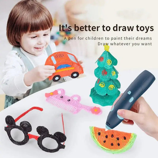 3D Pen Printing And Drawing Pen For Kids - Toynix