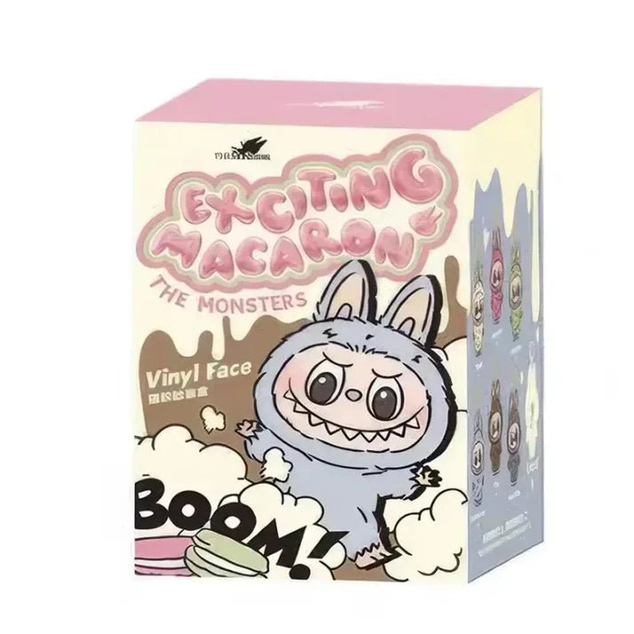 Labubu Macaron Monster Keychain Blind Box (Random Character) - 1 PC - Toynix