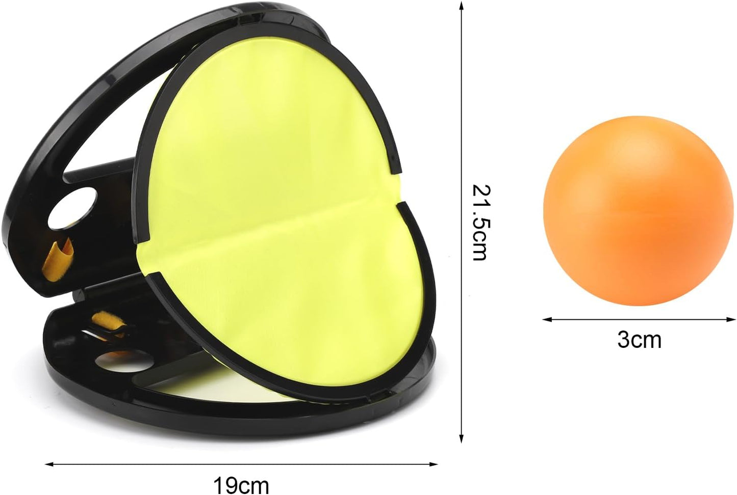 Catch & Throw Ball Game | Indoor n Outdoor Family Time Game (Pack of 2) - Toynix