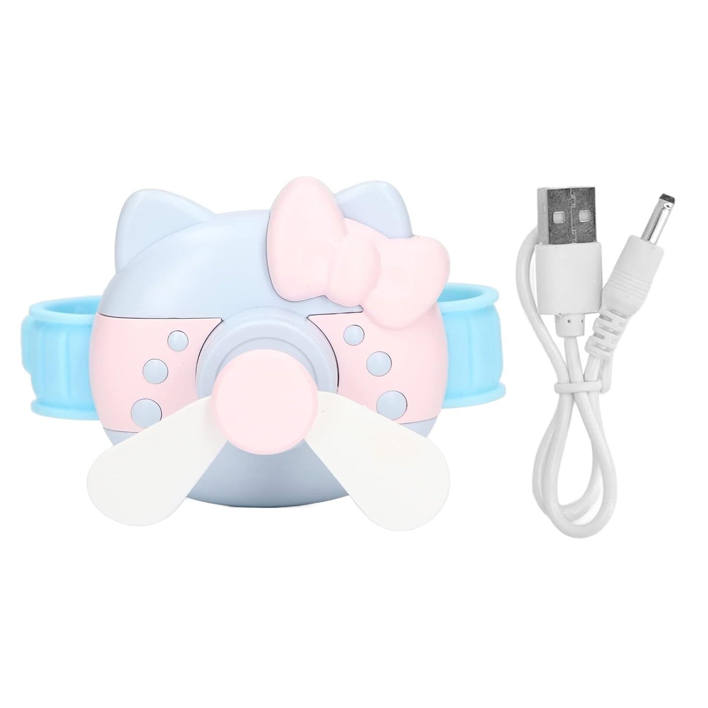 Mini Wrist Outdoor Rechargeable Cute Watch Fan - Toynix