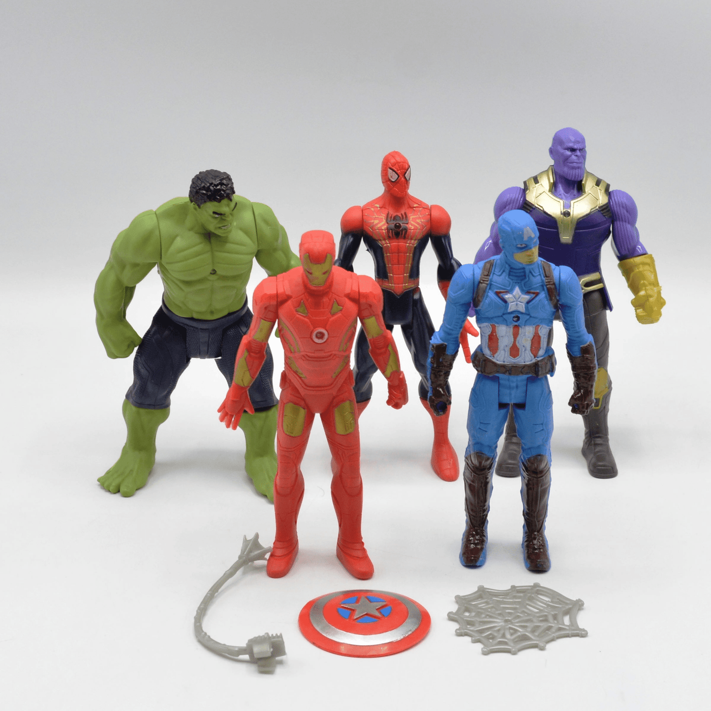 Avengers Endgame Super Hero Action Figure Toy for Kids (Pack of 5) - Toynix