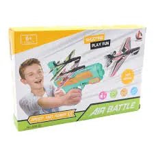 Air Battle Gun 2 In 1 - Flying Launcher - Toynix