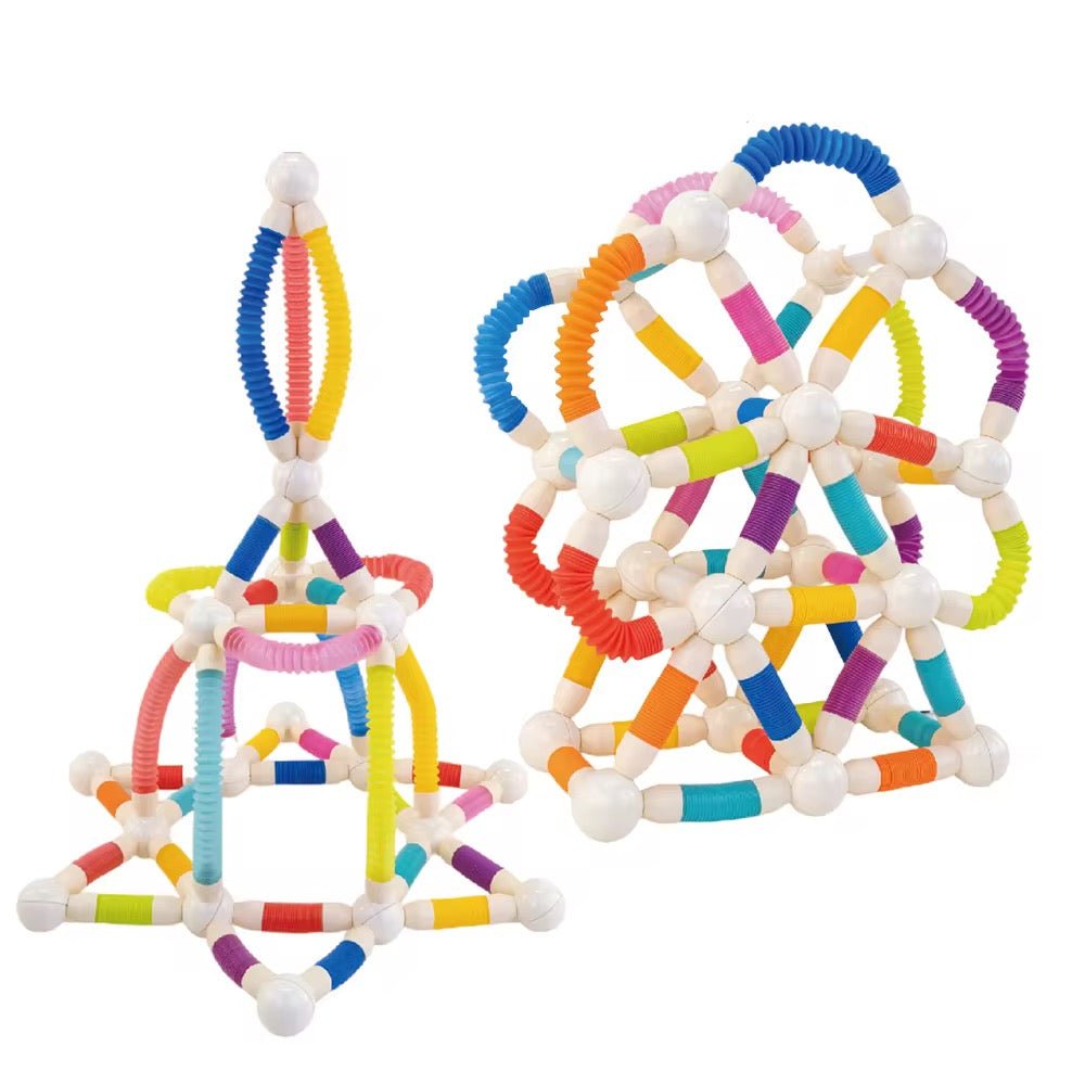 DIY Telescopic Magnetic Building Blocks - Toynix
