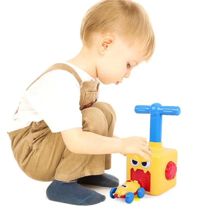 Balloon Powered Pumping Car Toy Set for Toddlers - Toynix