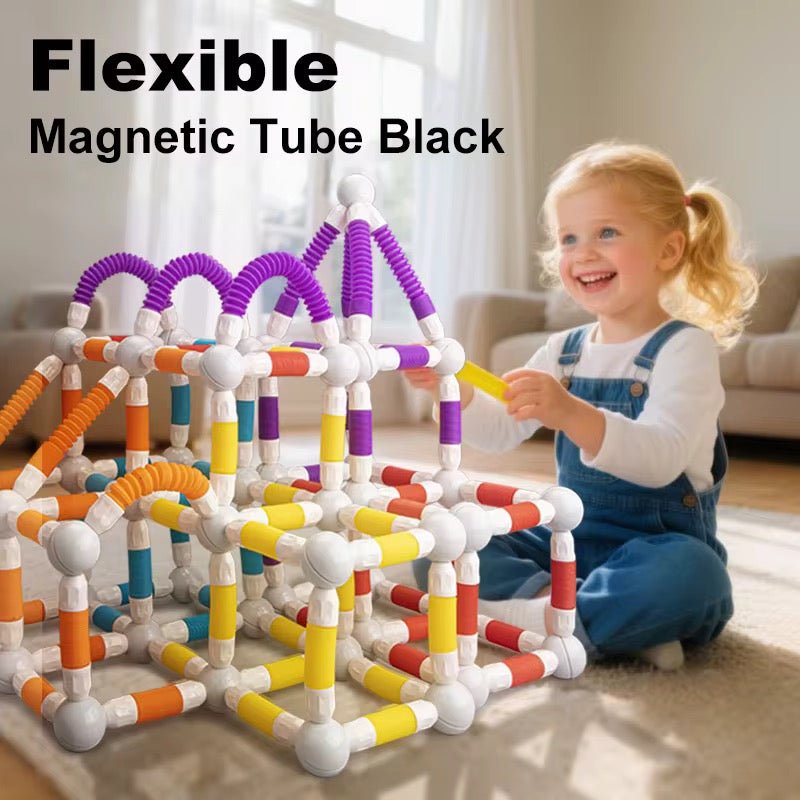 DIY Telescopic Magnetic Building Blocks - Toynix