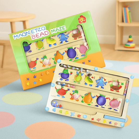 Wooden Magnetic Color Classification Maze - Toynix