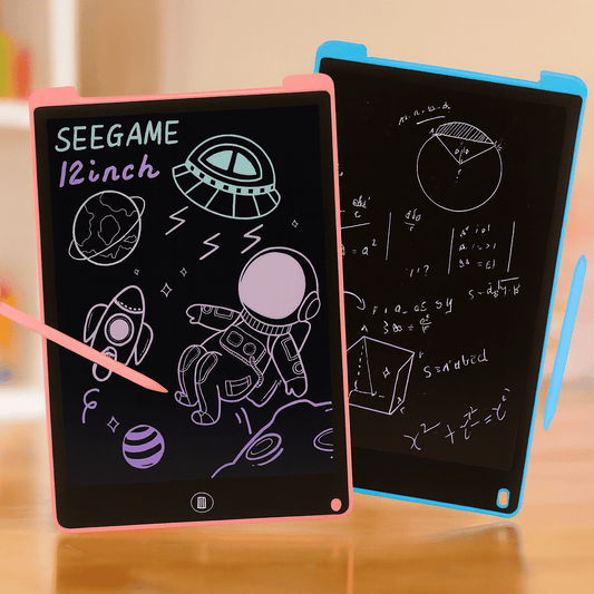 LCD Multicolor Screen Writing Tablet Erasable Writing Board - Toynix