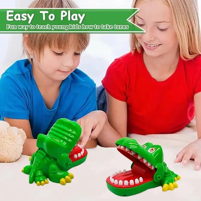 Crocodile Teeth Toys Game for Kids, Crocodile Biting Finger Dentist Games - Toynix