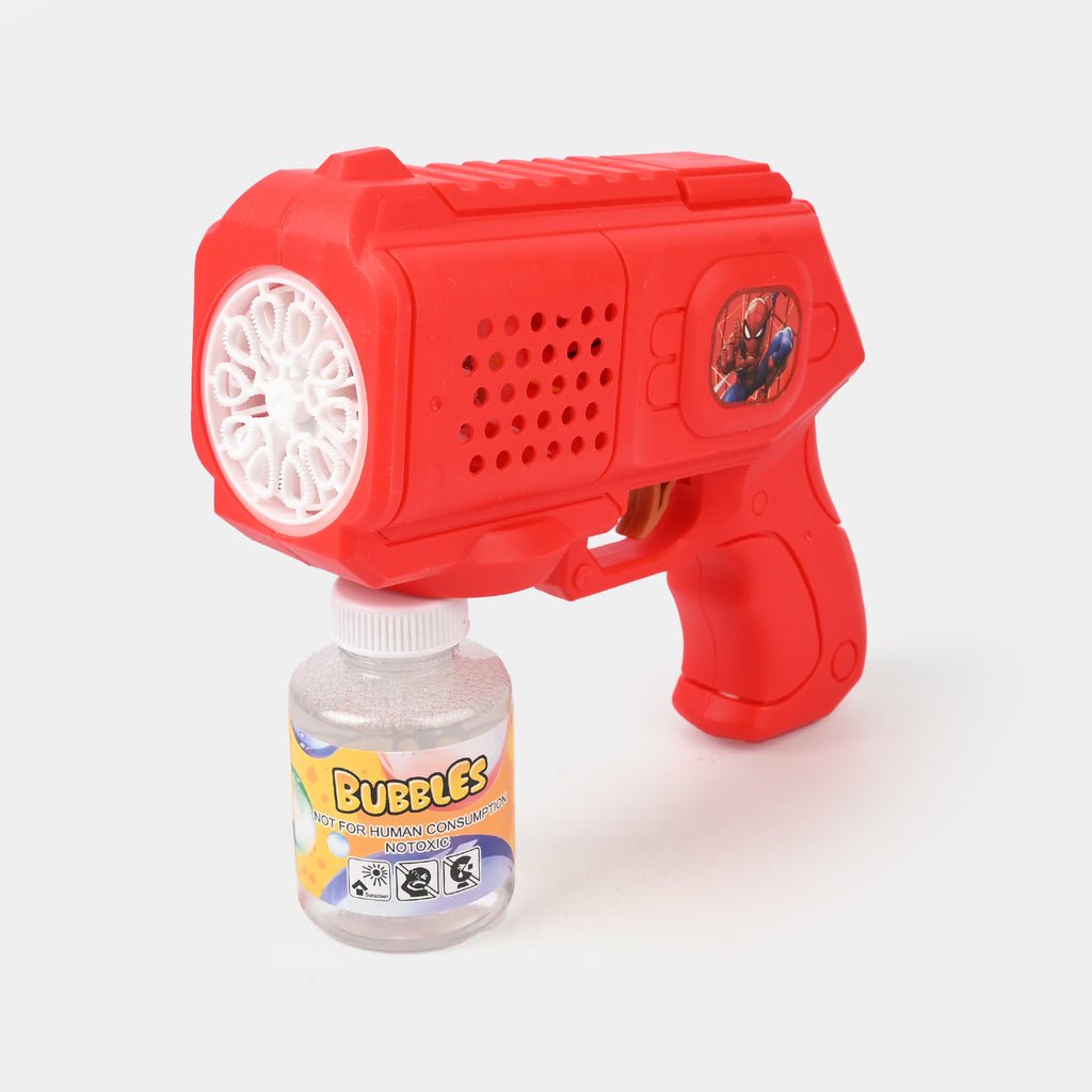 Super Hero Electric Bubble Machine for Kids (Random Color) - Toynix