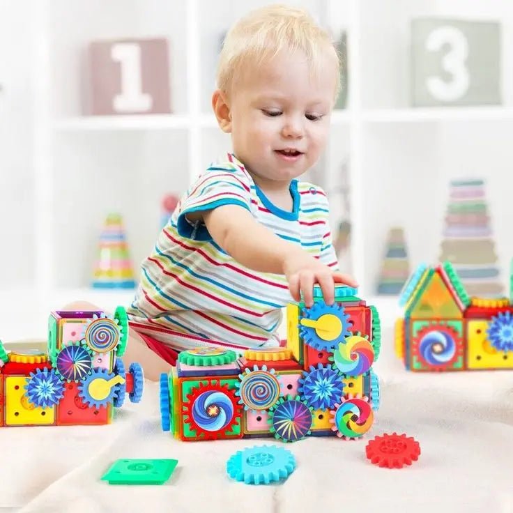 Electric Building Block Gear Toy - Toynix