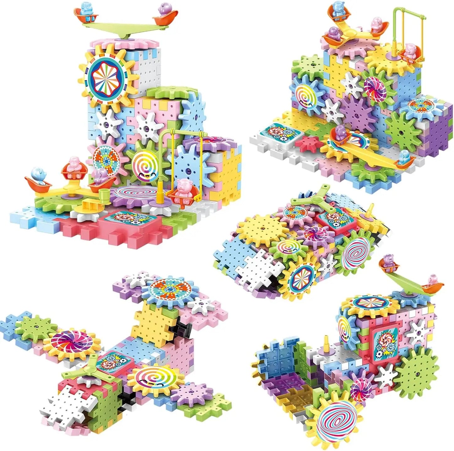 Electric Building Block Gear Toy - Toynix