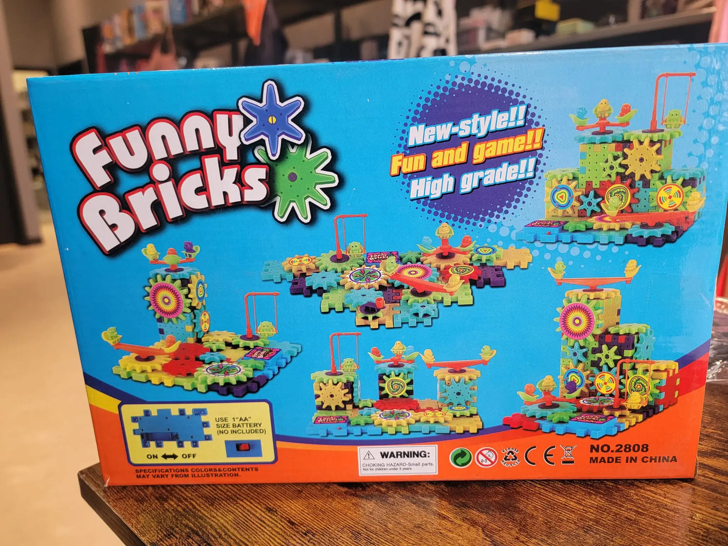 Electric Gear Building Block Toy (53pcs set) - Toynix