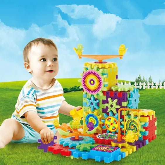 Electric Gear Building Block Toy (53pcs set) - Toynix
