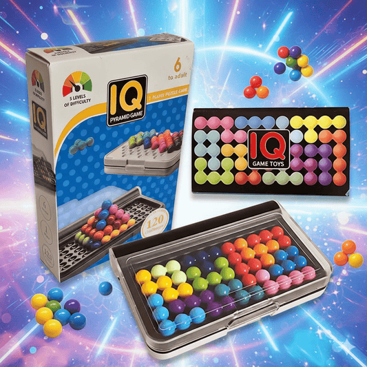 3D IQ Brain Puzzle Game for Kids 120 Challenges - Toynix