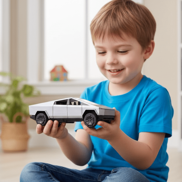 Cybertruck Diecast Car Toy Collection for Kids - 1 PC - Toynix