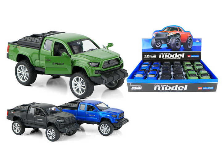 Pull Back Metal Diecast Alloy Trucks - Toynix
