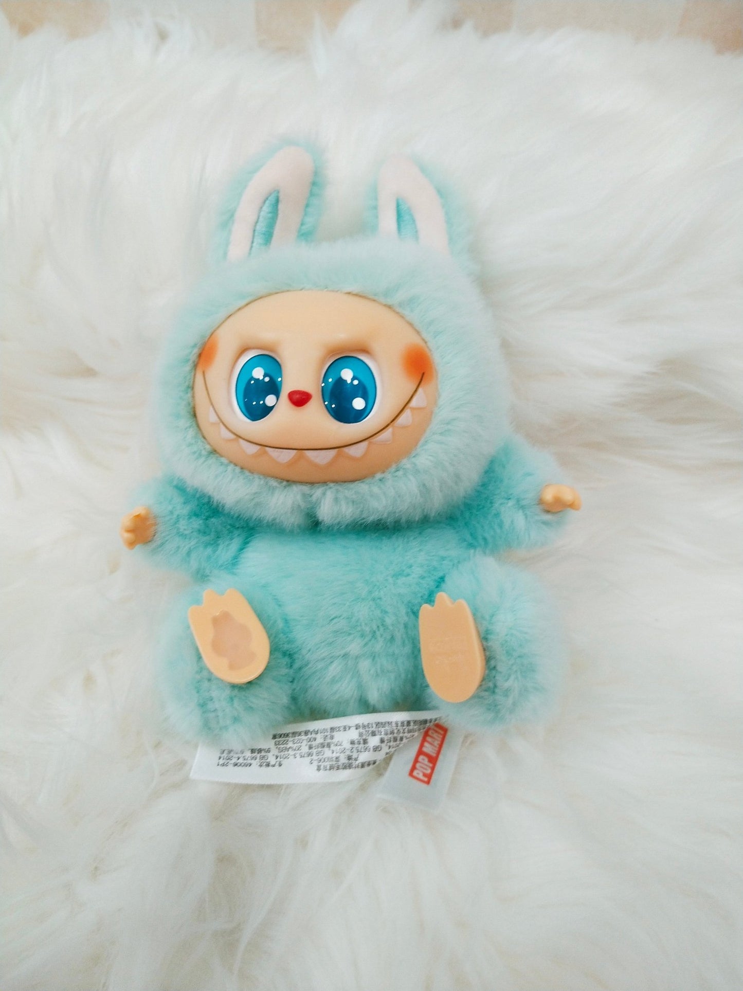 Labubu Have A Seat Monster Plush Keychain - 1 PC (Green) - Toynix