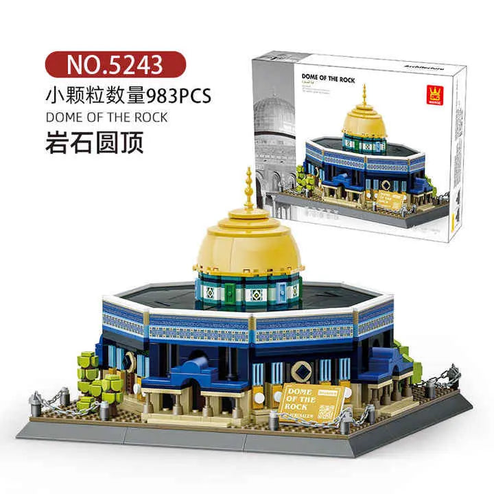 Jerusalem Building Blocks, Al-Aqsa Mosque Building Blocks Toynix