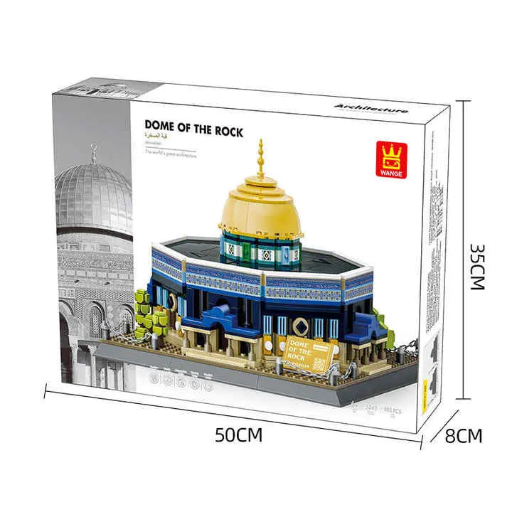 Jerusalem Building Blocks, Al-Aqsa Mosque Building Blocks Toynix