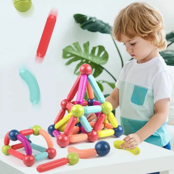 Magnetic Building Blocks Educational Toy - Toynix