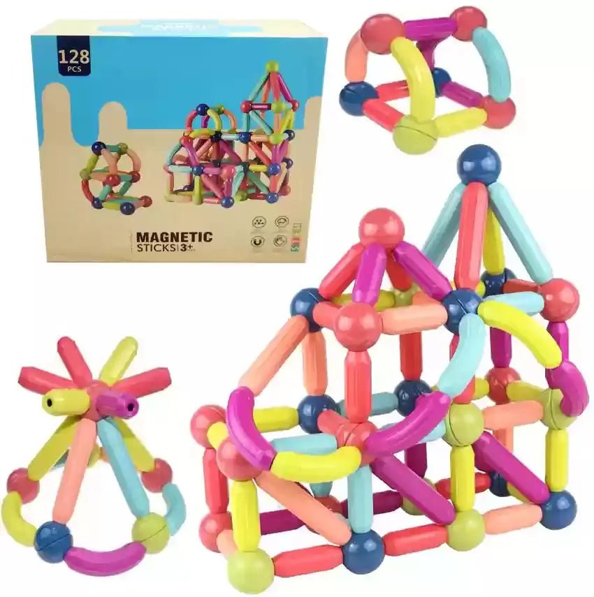 Magnetic Building Blocks Educational Toy - Toynix