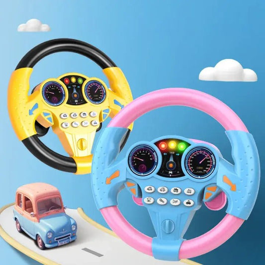 Multifunctional Steering Wheel Toy For Kids - Toynix