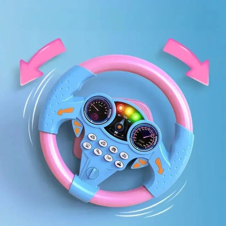 Multifunctional Steering Wheel Toy For Kids - Toynix