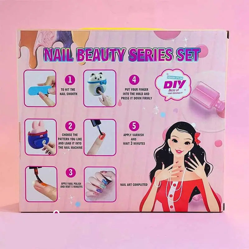 Nail beauty & Makeup stamper Set toy for Girls (HZ044) Toynix