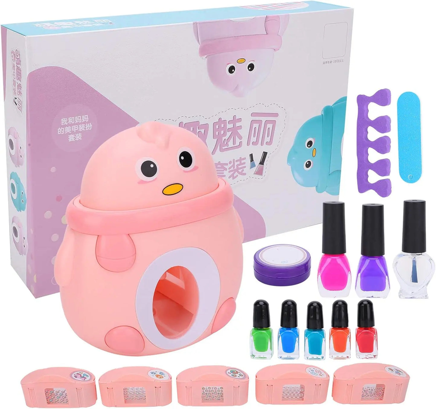 Nail beauty & Makeup stamper Set toy for Girls (HZ044) Toynix