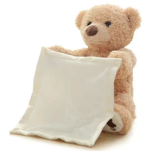 Peek - A - Boo Teddy Bear Toy With Motion & Sound For Kids - Toynix