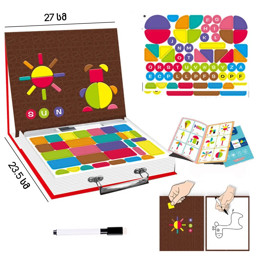 Puzzle Cube Sequence Board for kids - Toynix