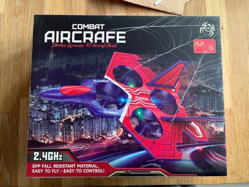 RC Combat Aircraft Drone – Remote Control Flying Jet Toy for Kids - Toynix