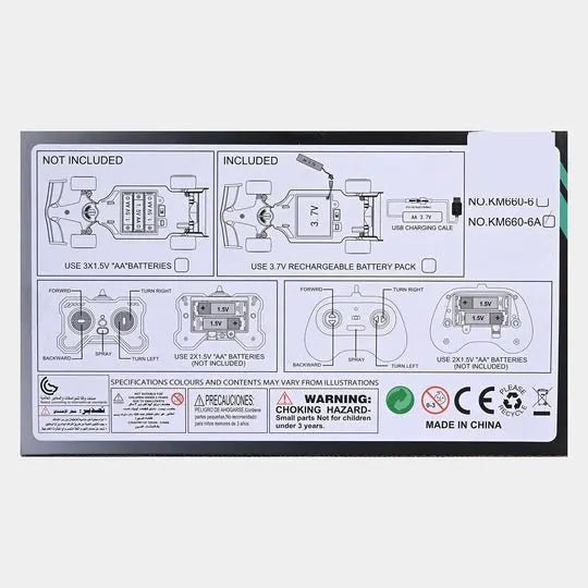 RC Drift Smoke Car For Kids - Toynix