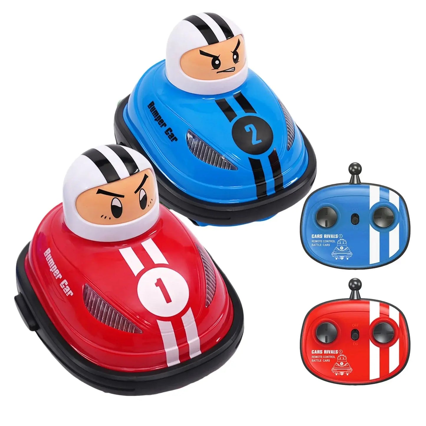 Remote Control Super Battle Bumper Cars Toynix