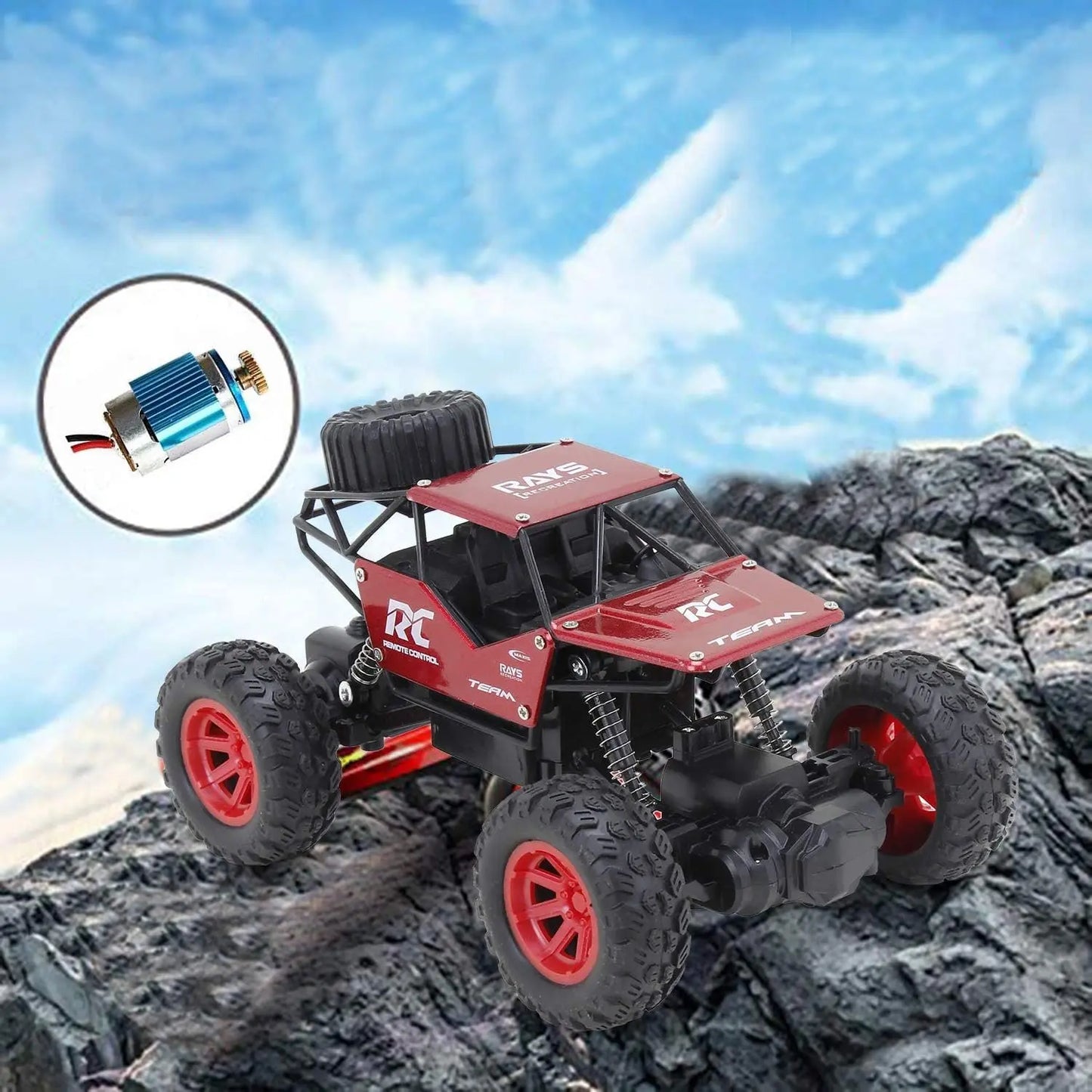 RC Drift Rock Crawler Alloyed Car for Kids - Toynix