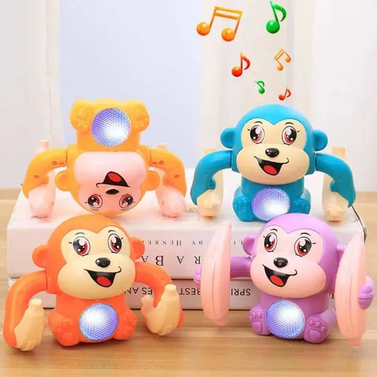 Rolling Banana Monkey Toys with Voice/Touch Sensor ON Dancing Monkey Toy - Toynix
