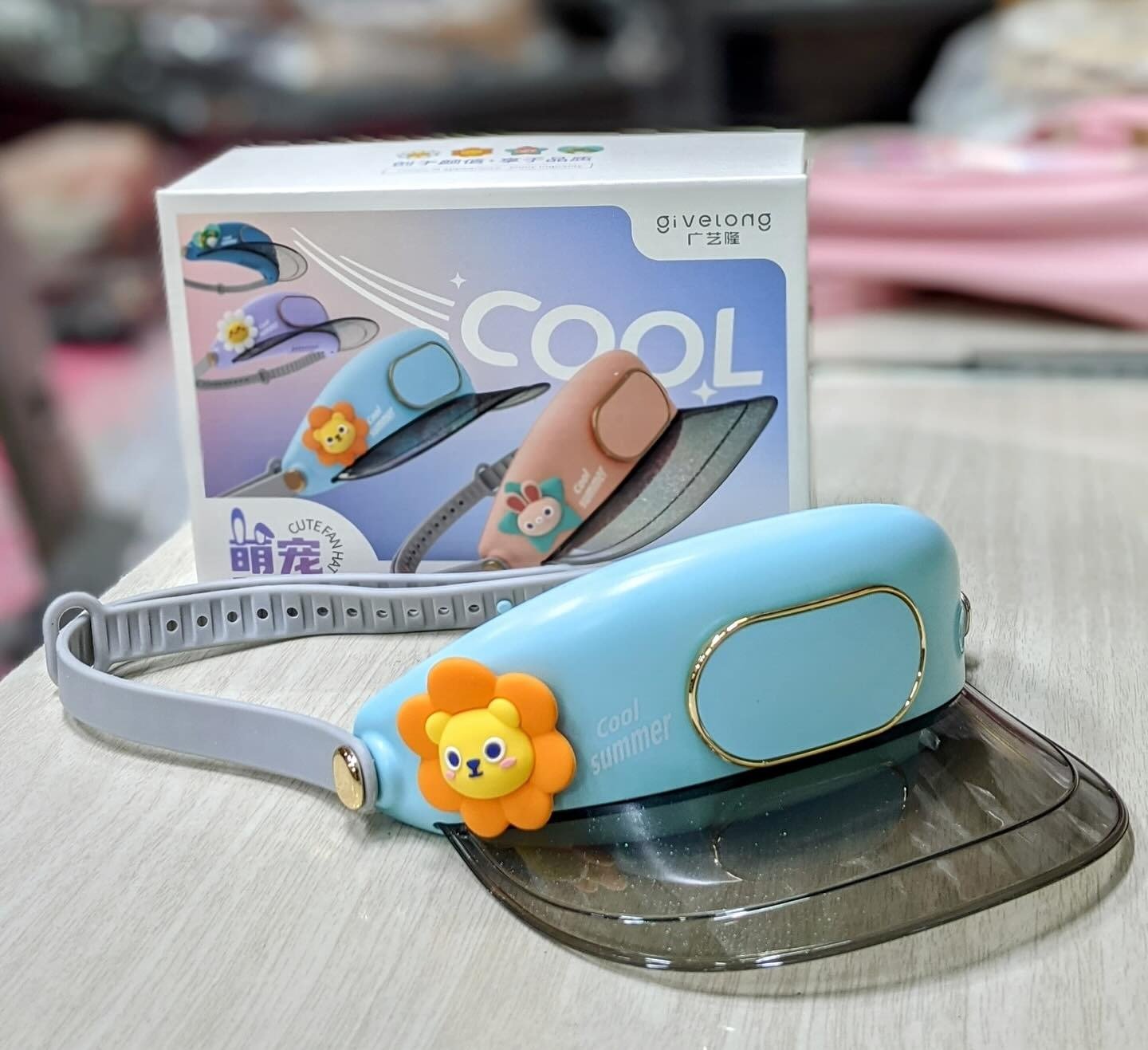 Sun Protector - Cute Hat with Cooling Fan - Toynix