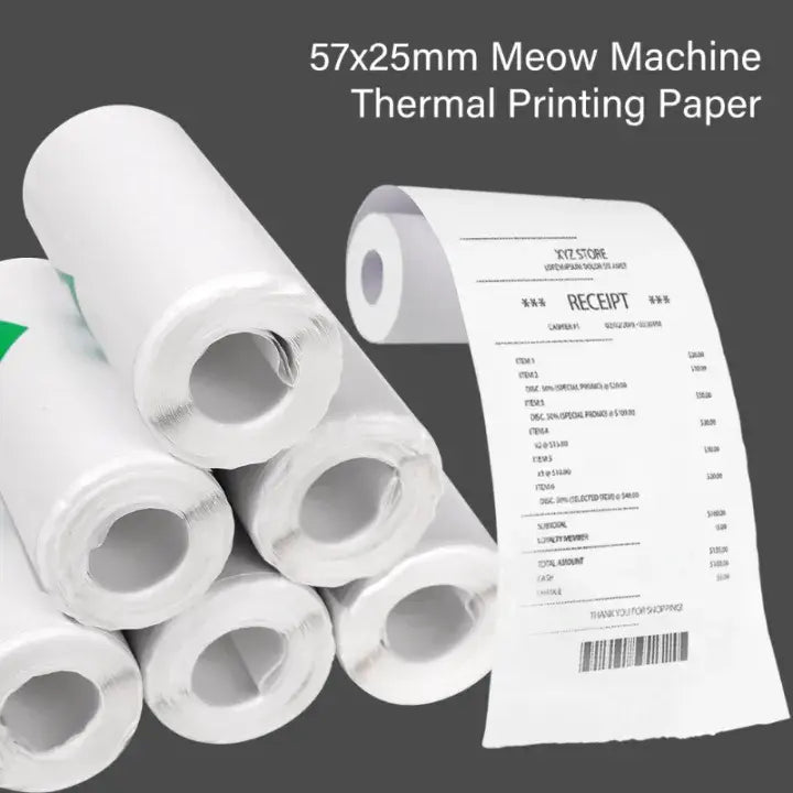 Thermal Portable Mini Printer Paper Roll - Toynix