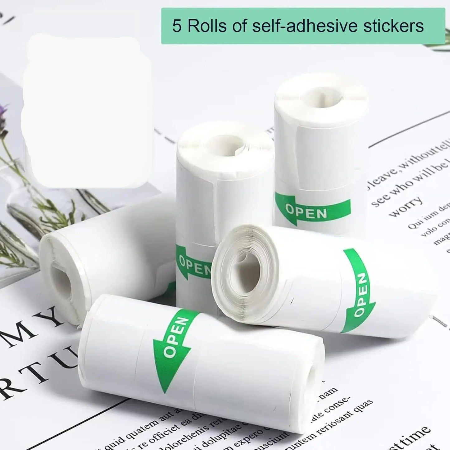 Thermal Portable Mini Printer Paper Roll - Toynix