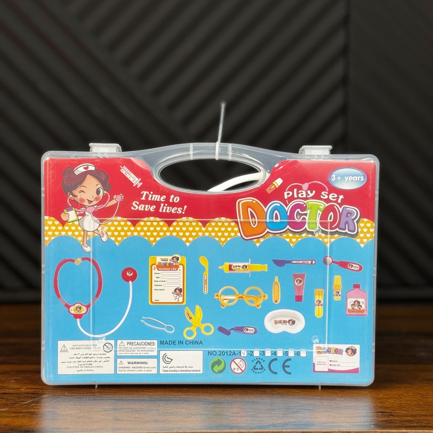 Doctor Set Toy for Kids - Medical Doctor Tray & Kit - Doctor Tools set - Toynix