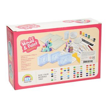 DIY 3D Unicorn Mould & Paint For Kids - Toynix