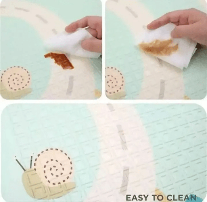 Large Baby Crawling Foam Mat Reversible - Toynix