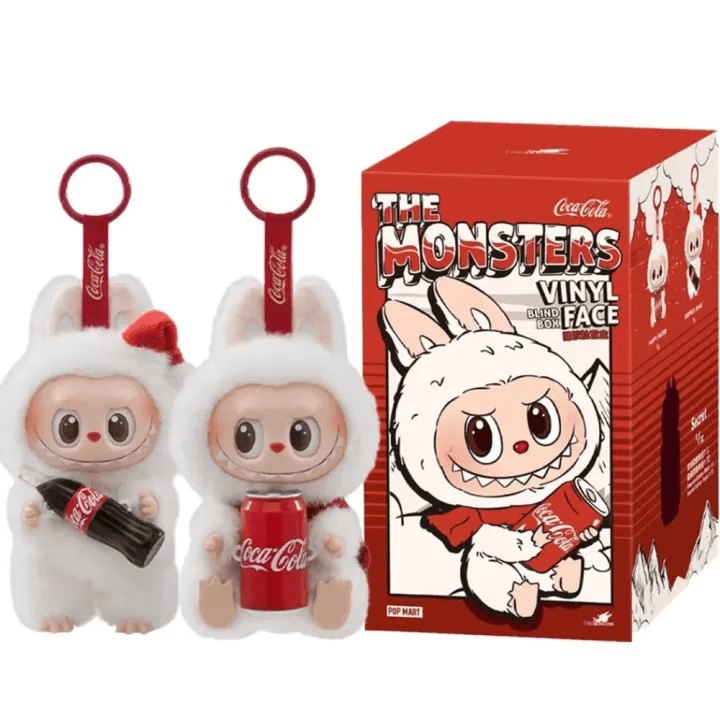 Labubu Monster Coca - Cola Series Plush Keychain Blind Box - 1 PC - Toynix