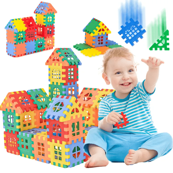 House Building Blocks For Kids - Toynix
