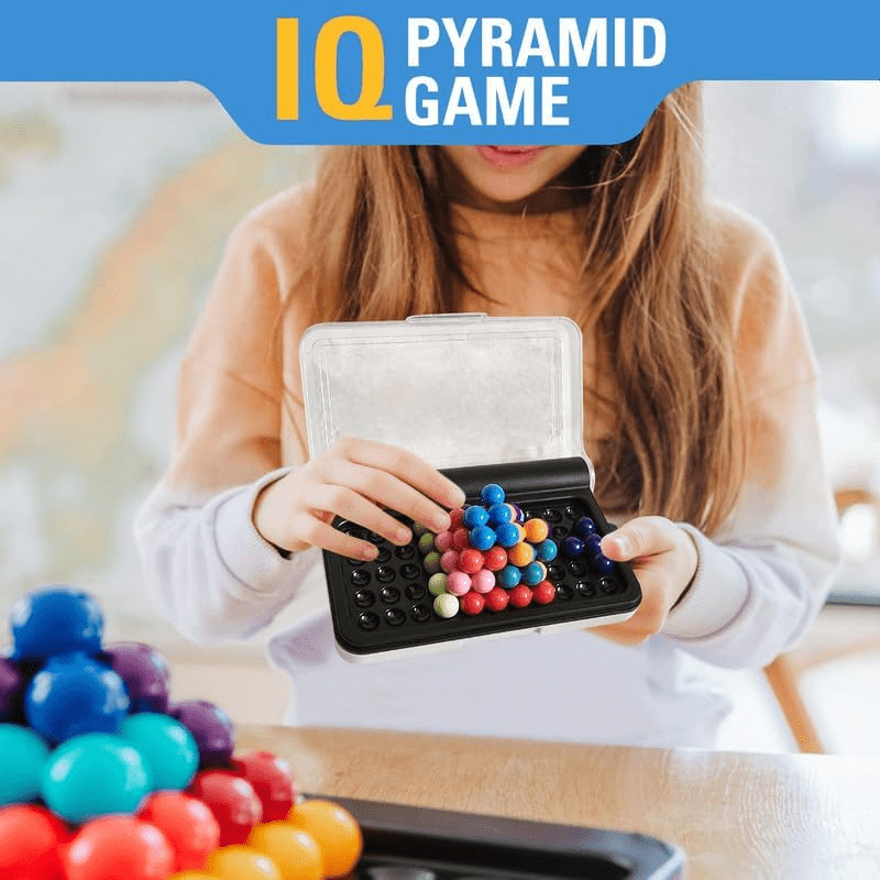 3D IQ Brain Puzzle Game for Kids 120 Challenges - Toynix