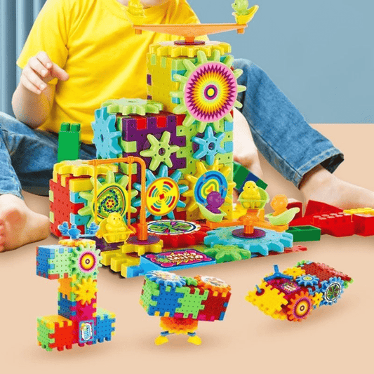 Electric Gear Building Block Toy (53pcs set) - Toynix