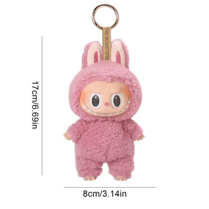 Labubu Macaron Monster Keychain Blind Box (Random Character) - 1 PC - Toynix