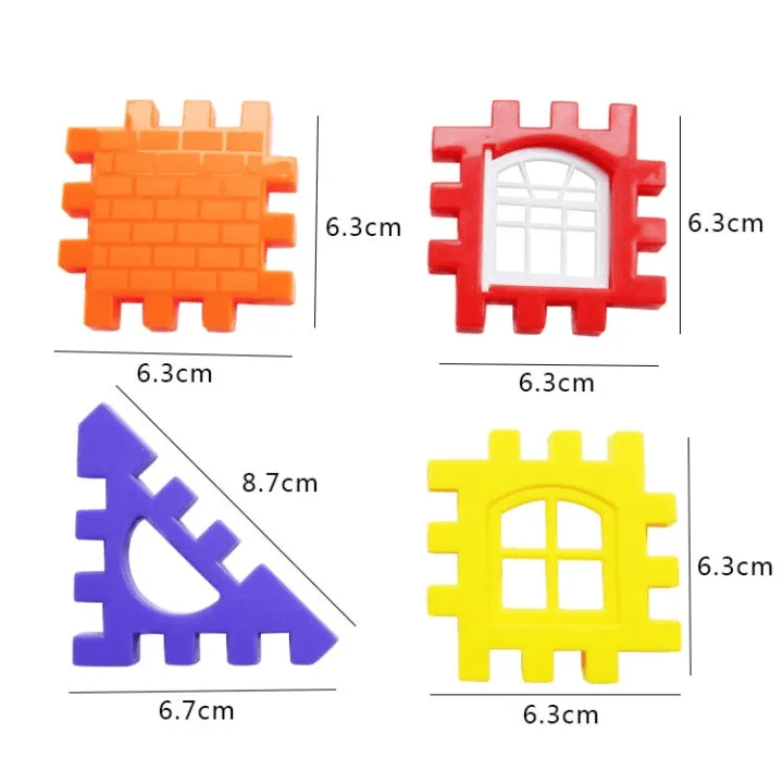 House Building Blocks For Kids - Toynix
