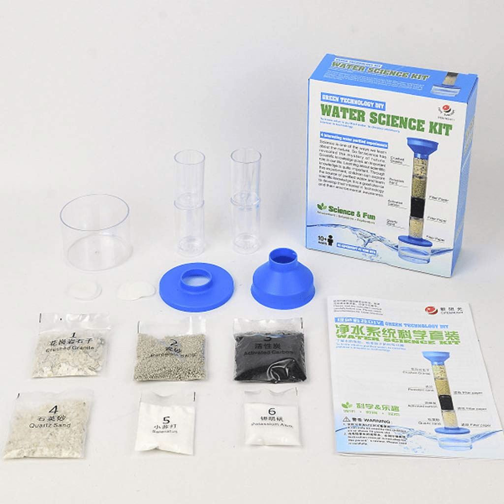 DIY Water Purification Science Kit for Kids - Toynix